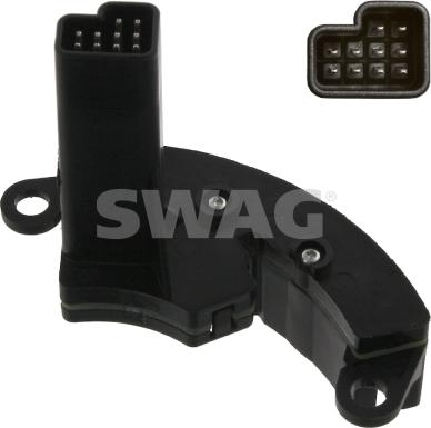 Swag 10 93 3744 - Датчик угла поворота руля autospares.lv