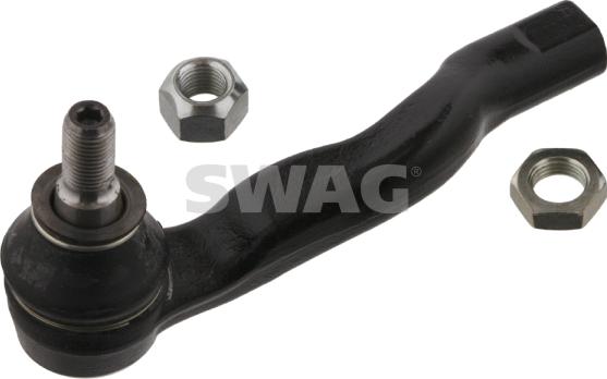 Swag 10 93 3703 - Наконечник рулевой тяги, шарнир autospares.lv