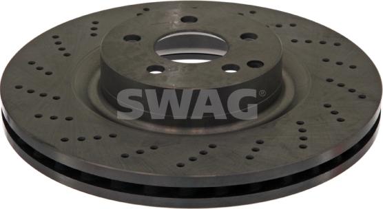 Swag 10 93 7724 - Тормозной диск autospares.lv