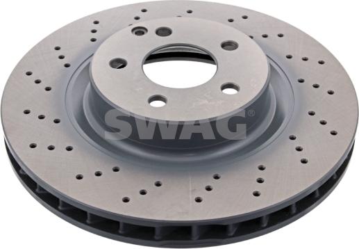 Swag 10 93 7725 - Тормозной диск autospares.lv