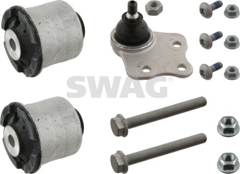 Swag 10 92 9195 - Сайлентблок, рычаг подвески колеса autospares.lv