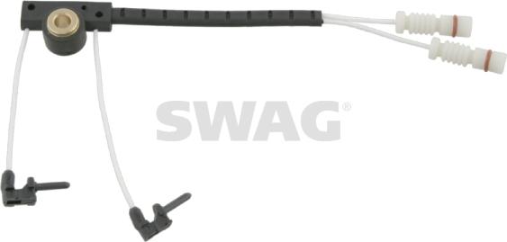Swag 10 92 6073 - Сигнализатор, износ тормозных колодок autospares.lv