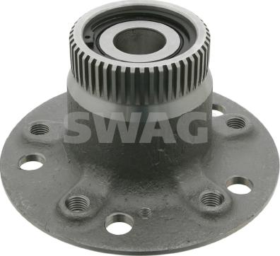 Swag 10 92 8382 - Подшипник ступицы колеса, комплект autospares.lv