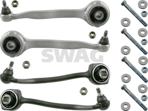 Swag 10 92 3700 - Подвеска колеса, комплект autospares.lv