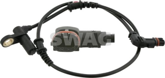 Swag 10 92 7857 - Датчик ABS, частота вращения колеса autospares.lv