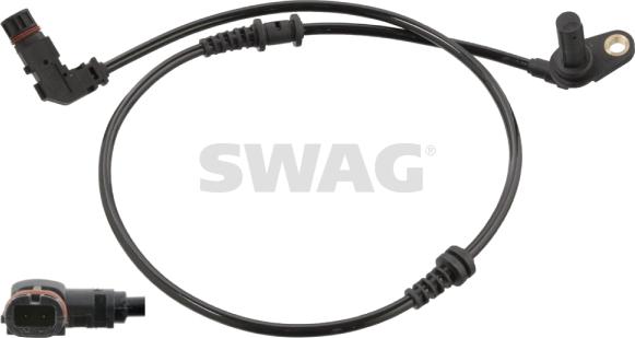 Swag 10 10 6263 - Датчик ABS, частота вращения колеса autospares.lv