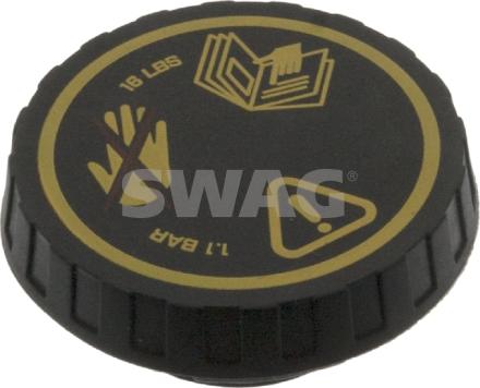 Swag 11 94 7561 - Крышка, резервуар охлаждающей жидкости autospares.lv