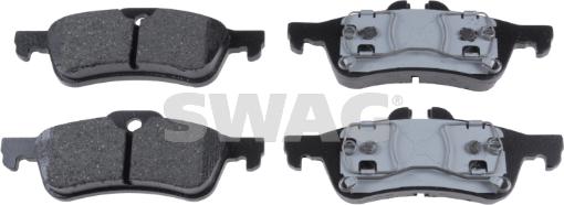 Swag 11 91 6469 - Тормозные колодки, дисковые, комплект autospares.lv