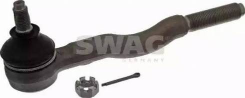 Swag 13943344 - Наконечник рулевой тяги, шарнир autospares.lv