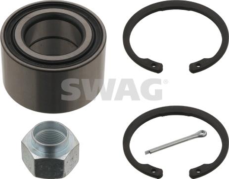 Swag 89 93 1690 - Подшипник ступицы колеса, комплект autospares.lv