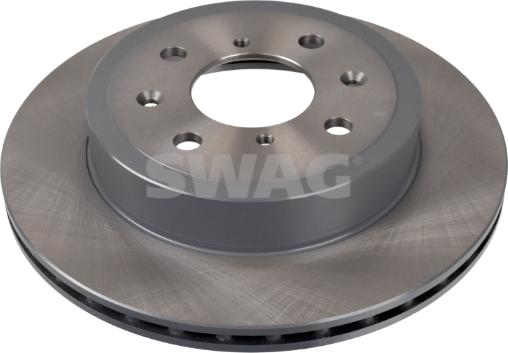 Swag 84 92 8160 - Тормозной диск autospares.lv