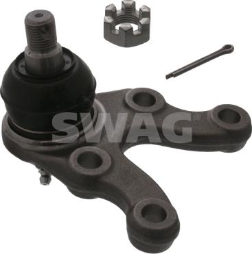 Swag 80 94 1239 - Шаровая опора, несущий / направляющий шарнир autospares.lv