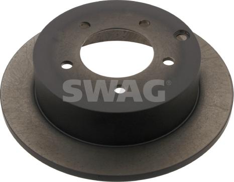 Swag 80 93 1280 - Тормозной диск autospares.lv