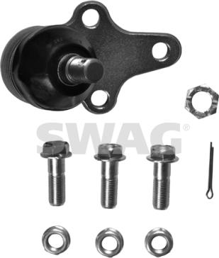 Swag 81 94 3075 - Шаровая опора, несущий / направляющий шарнир autospares.lv