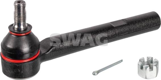 Swag 81 94 3184 - Наконечник рулевой тяги, шарнир autospares.lv