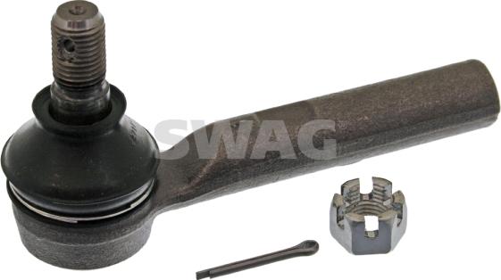 Swag 81 94 3187 - Наконечник рулевой тяги, шарнир autospares.lv