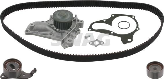 Swag 81 93 2823 - Водяной насос + комплект зубчатого ремня ГРМ autospares.lv