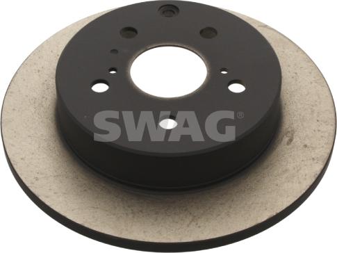 Swag 81 92 9353 - Тормозной диск autospares.lv