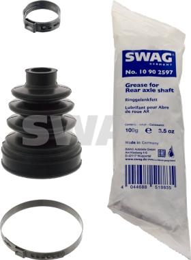 Swag 81 10 0206 - Пыльник, приводной вал autospares.lv