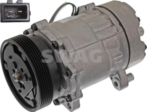 Swag 30 94 5159 - Компрессор кондиционера autospares.lv