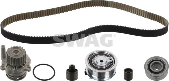 Swag 30 94 5116 - Водяной насос + комплект зубчатого ремня ГРМ autospares.lv