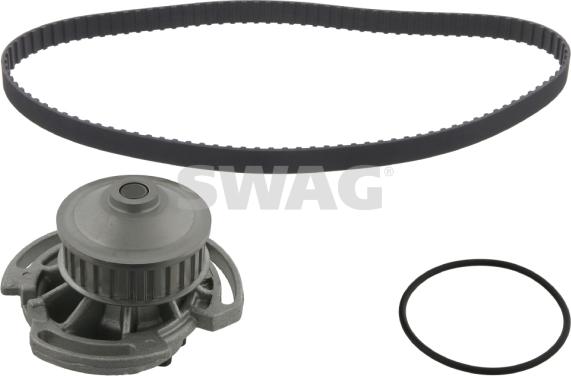 Swag 30 94 5139 - Водяной насос + комплект зубчатого ремня ГРМ autospares.lv