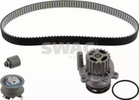 Swag 30 94 5133 - Водяной насос + комплект зубчатого ремня ГРМ autospares.lv