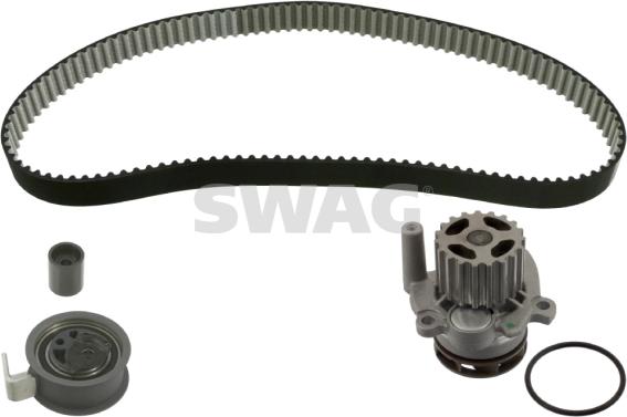 Swag 30 94 5126 - Водяной насос + комплект зубчатого ремня ГРМ autospares.lv