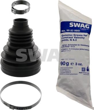 Swag 30 94 8819 - Пыльник, приводной вал autospares.lv