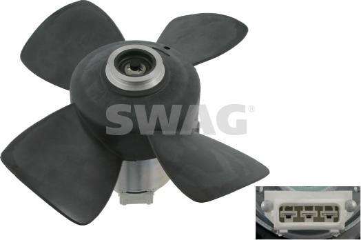 Swag 30 90 6995 - Вентилятор, охлаждение двигателя autospares.lv
