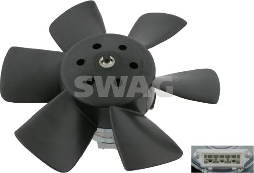 Swag 30 90 6990 - Вентилятор, охлаждение двигателя autospares.lv