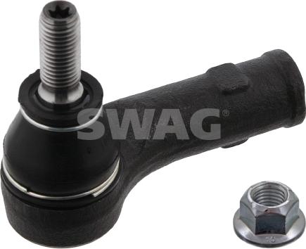 Swag 30 91 9336 - Наконечник рулевой тяги, шарнир autospares.lv