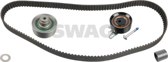 Swag 30 93 4124 - Комплект зубчатого ремня ГРМ autospares.lv