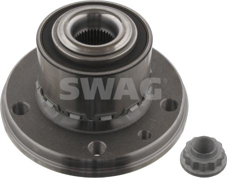 Swag 30 93 4800 - Подшипник ступицы колеса, комплект autospares.lv