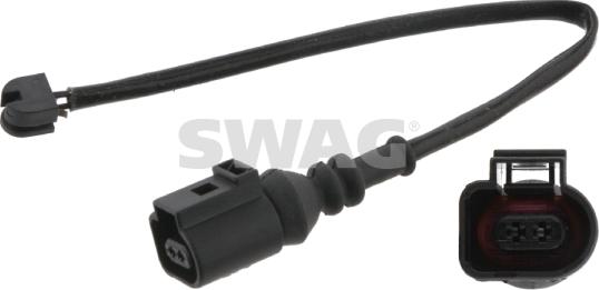 Swag 30 93 1011 - Сигнализатор, износ тормозных колодок autospares.lv