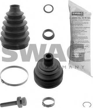 Swag 30 93 3232 - Шарнирный комплект, ШРУС, приводной вал autospares.lv