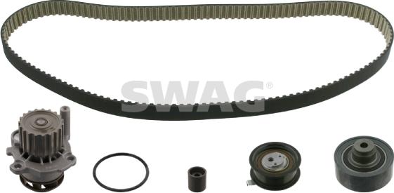 Swag 30 93 2743 - Водяной насос + комплект зубчатого ремня ГРМ autospares.lv