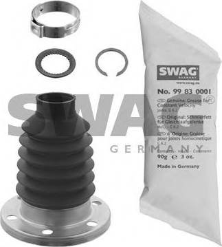 Swag 30 93 7116 - Пыльник, приводной вал autospares.lv