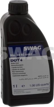 Swag 30 92 6461 - Тормозная жидкость autospares.lv