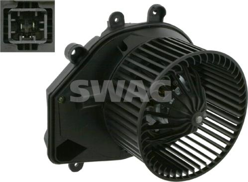 Swag 30 92 6615 - Вентилятор салона autospares.lv