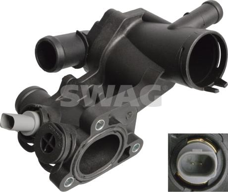 Swag 30 10 9147 - Термостат охлаждающей жидкости / корпус autospares.lv