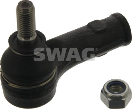 Swag 30 71 0010 - Наконечник рулевой тяги, шарнир autospares.lv