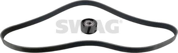 Swag 33 10 9552 - Поликлиновый ременный комплект autospares.lv