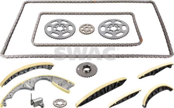 Swag 33 10 4462 - Комплект цепи привода распредвала autospares.lv