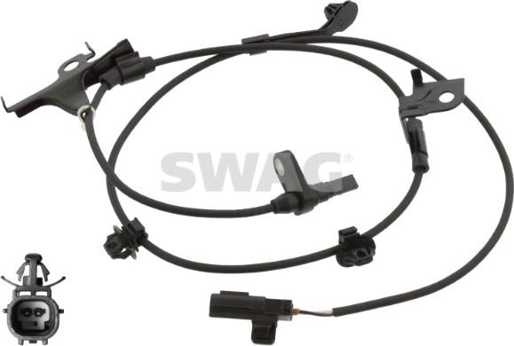 Swag 33 10 5890 - Датчик ABS, частота вращения колеса autospares.lv