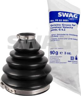 Swag 33 10 6095 - Пыльник, приводной вал autospares.lv