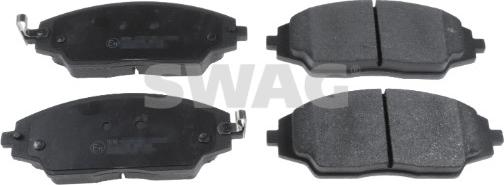Swag 33 10 6354 - Тормозные колодки, дисковые, комплект autospares.lv