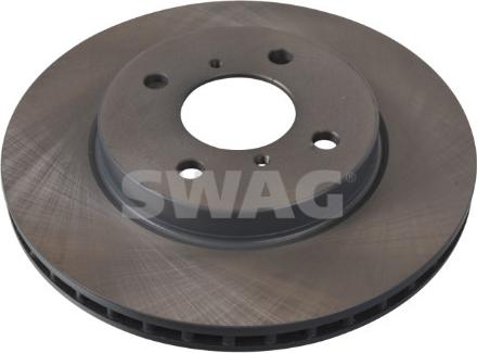 Swag 33 10 6379 - Тормозной диск autospares.lv