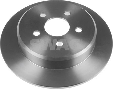 Swag 33 10 0123 - Тормозной диск autospares.lv