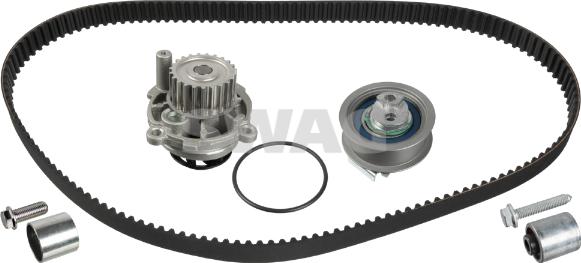 Swag 33 10 1650 - Водяной насос + комплект зубчатого ремня ГРМ autospares.lv